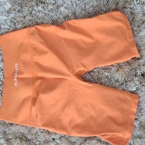 Alphalete Dreamsicle Biker shorts
